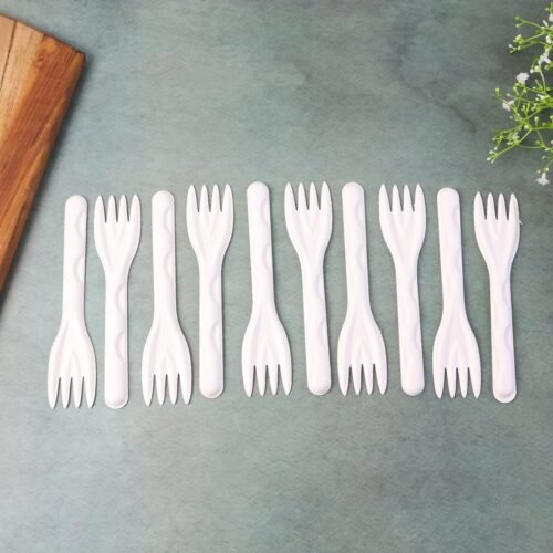 02_fork.jpg Compostable Bagasse Fork – 10 Pcs Pack