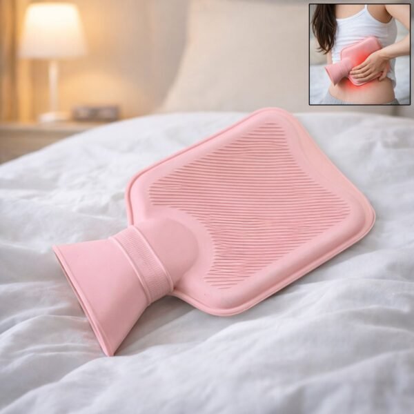 Reusable Hot Water Bag for Pain Relief & Warm Compress Therapy (1 Pc)