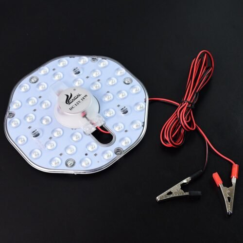 02_light_84f5e9a2-2685-4112-9ee8-f52b708f8f27.jpg High Brightness 12V 18W Round LED Light Module with Clip Wires