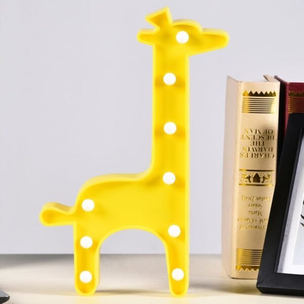 02_light_f4b6c1c9-fc48-49ac-a9ae-8f60a4aac7f0.jpg Giraffe Shape LED Decorative Night Light (1 Pc)