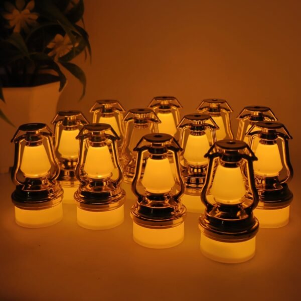02_light_f9db3835-b3f0-4a56-a70c-9ffa51bed1a9.jpg Decorative Vintage Lantern Style Flameless LED Candles (12 Pc)
