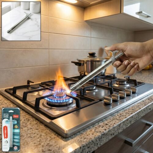 02_lighter_b3955304-1c35-4ff9-ac74-4e293fbfa9d1.jpg Manual Stainless-Steel Gas Stove Spark Lighter (1 Pc)