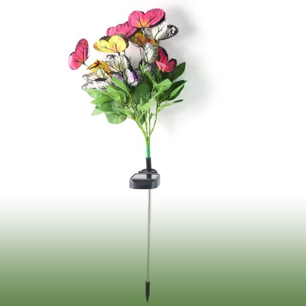 02_night-led.jpg Solar-Powered LED Butterfly Garden Flower Light