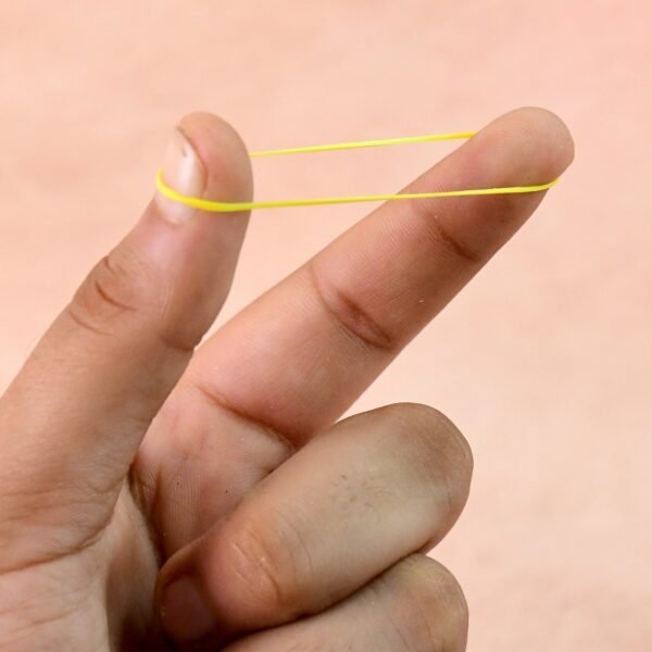 Premium Strong Elastic Rubber Bands – Multipurpose Bands (Approx. 110 to 120 gm Pack)
