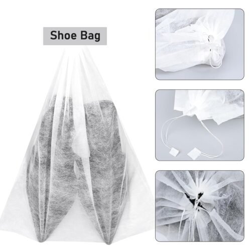 Non-Woven Drawstring Shoe Storage Bag (48 x 31 cm / 1 Pc)