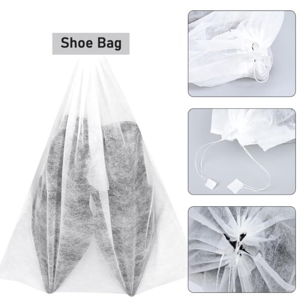 02_shoe-bag.jpg Non-Woven Drawstring Shoe Storage Bag (48 x 31 cm / 1 Pc)