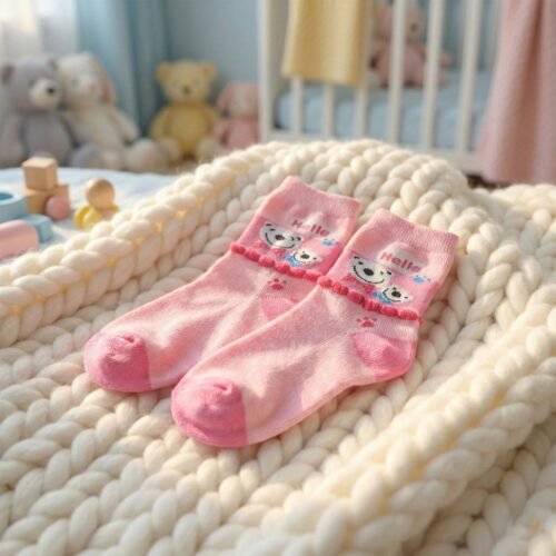 02_socks_1bf296bf-f4c6-431b-9d3e-bd4b9c29747a.jpg Kids Soft Ankle Socks (1 Pair)