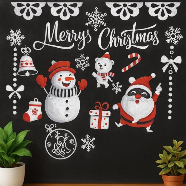 02_wall-paper.jpg Christmas Theme Decorative Wall Sticker 90x60 cm – (1 Pc)