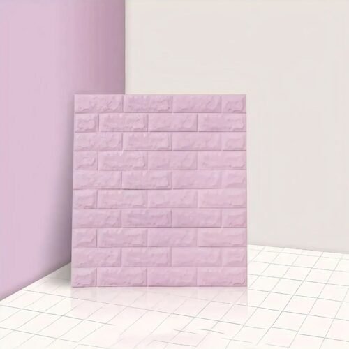 Wallpaper 3D Foam Wallpaper Sticker Panels (70 x 76 Cm / 1 Pc)