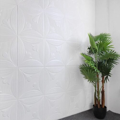 Wallpaper 3D Foam Wallpaper Sticker Panels (70 x 70 Cm / 1 Pc)