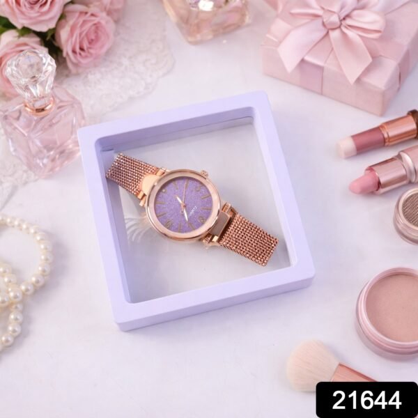 Elegant Women’s Analog Wrist Watch with Display Box