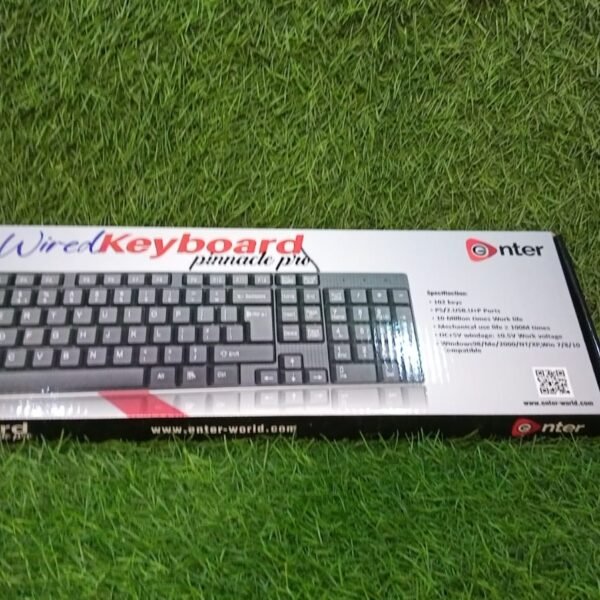 02bd1442-4d3e-4ba2-ae7d-6bb81aa1fae9.jpg Wired USB 102 Keys, Ergonomic Portable Typewriter Keyboard Home Office, Plug and Play