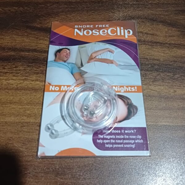 Anti-Snore Nose Clip (Silicone, 1 Pc)