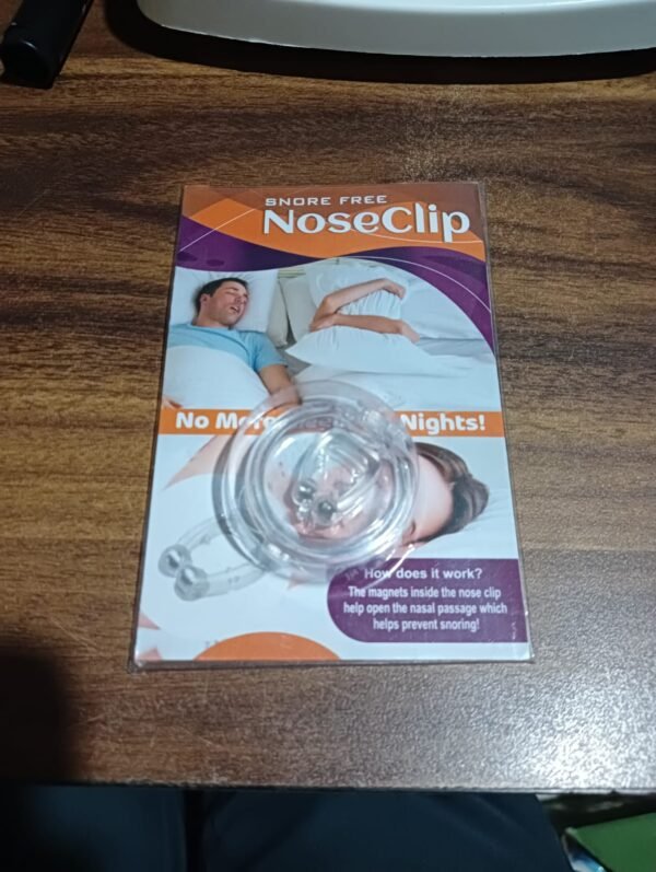 Anti-Snore Nose Clip (Silicone, 1 Pc)