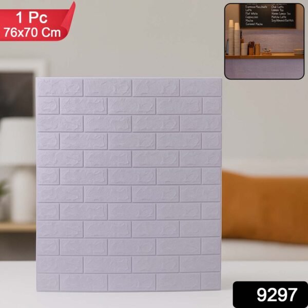 Wallpaper 3D Foam Wallpaper Sticker Panels (76 x 70 Cm / 1 Pc)