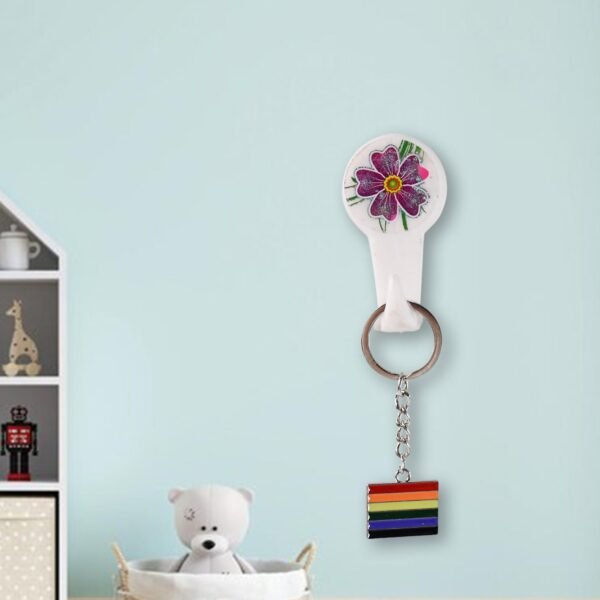 Rainbow Design Metal Keyring Key Chain (1 Pc Mix Design)