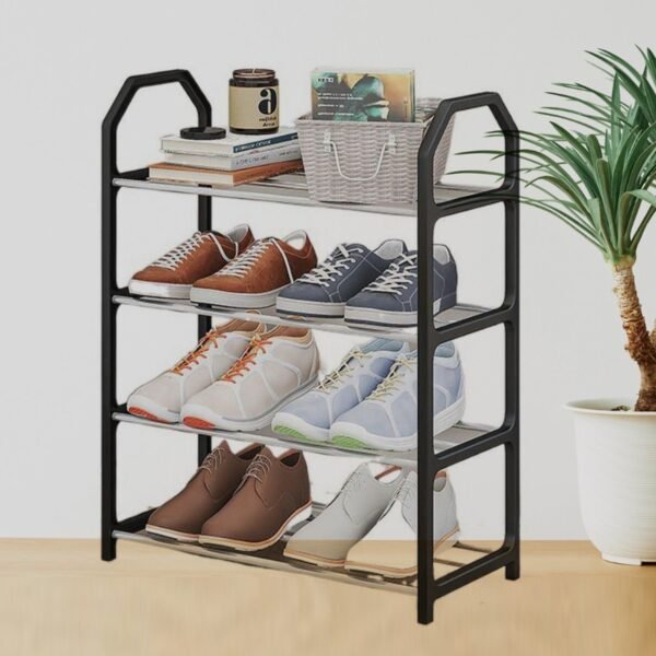 03_03364a89-cdee-4c89-86f9-a8723ceba186.jpg 4 Layer Space‑saving Shoes Show Rack Folding Shoe Rack (1 Pc)