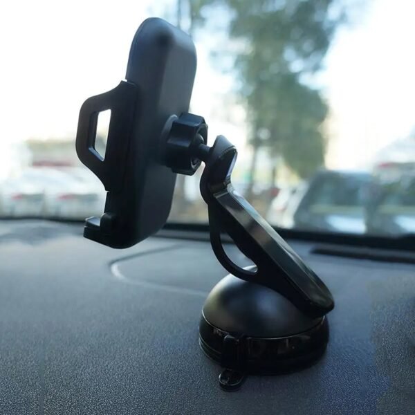Car Dashboard Mobile Phone Holder – 3-in-1 Adjustable Smartphone Mount