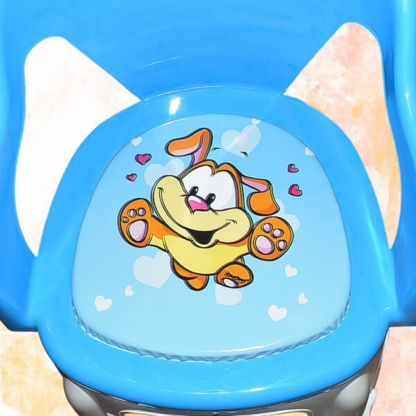 Plastic Multipurpose Strong and Durable Baby Chair with Cushion Base (1 Pc)
