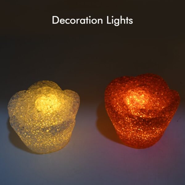 Christmas MULTI SHAPE SMALL LIGHT LAMPS LED SHAPE CRYSTAL  CHRISTMAS NIGHT LIGHT LAMP (6 PC SET)