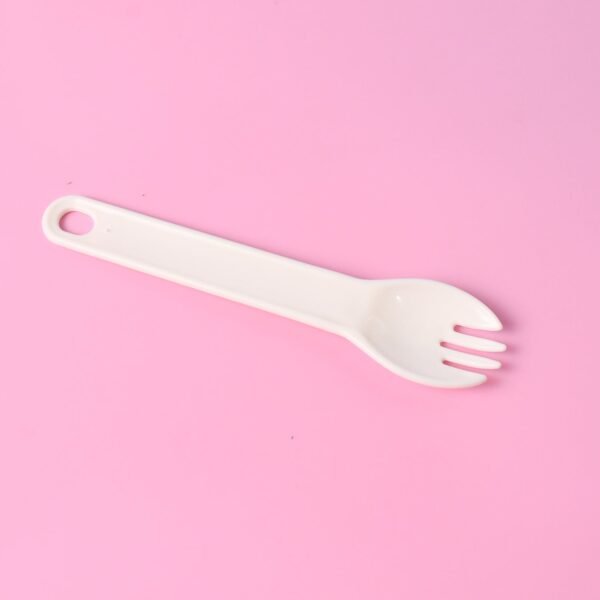 2-Piece Salad Cup Lunch Container with Dressing Storage and Reusable Fork