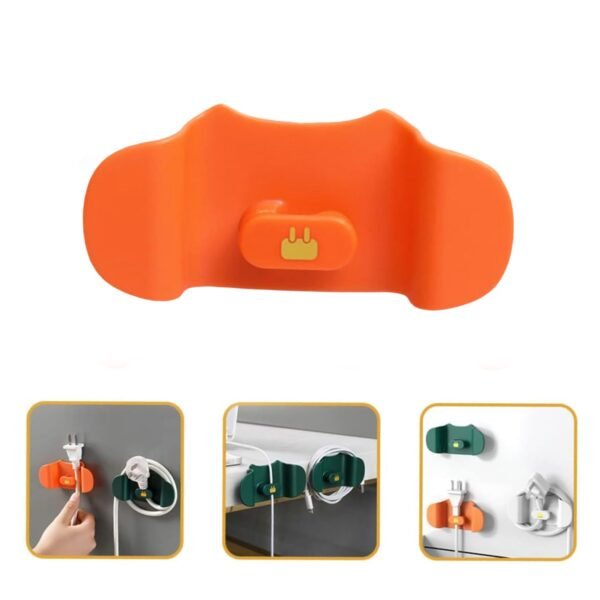 03_07d8e485-5747-49b8-aef8-85e4b4387fea.jpg Wall Mounted Plug Holder Hook (1 Pc)