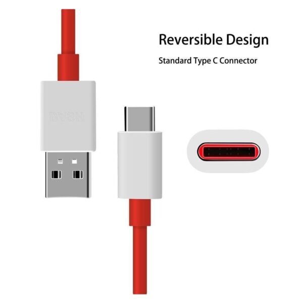 Unique Type C Dash Charging USB Cable for Fast Charging & Data Transfer (1 Mtr)