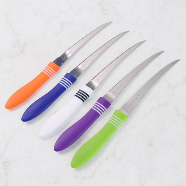 Stainless Steel Multipurpose Serrated Knife Set (12 Pc)
