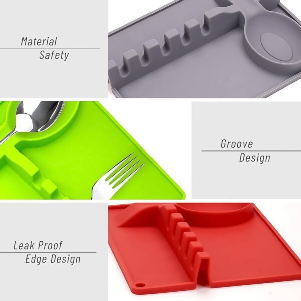 03_0ebc70c0-5bdf-4f45-8ca6-1b8096fe37d4.jpg 4-Slots Silicone Multifunctional Spoon Holders Fork Spatula Rack (1 Pc)