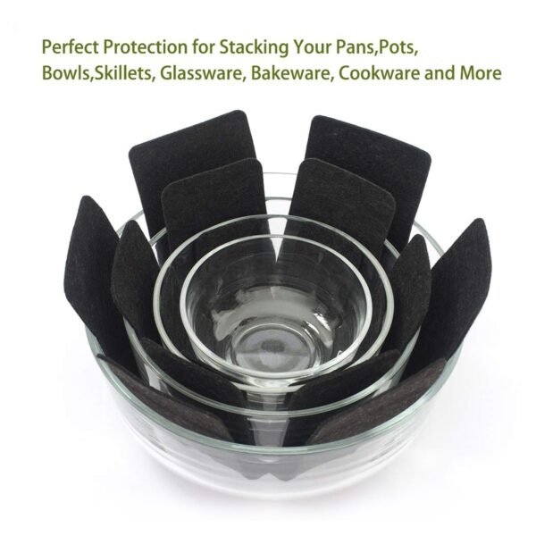 Pots and Pans Protectors, 3 Different Size (3 Pcs Set)