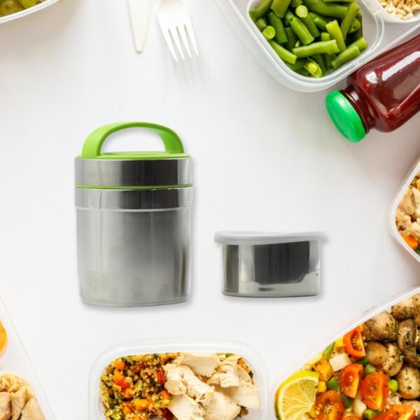 LEAK-PROOF THERMOS FLASK FOR HOT FOOD,  VACUUM INSULATED LUNCH BOX  (1.6 L)