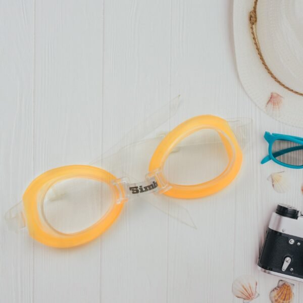 Cute Design Adjustable Swimming GogglesFor Kids Boys,  Waterproof (1 Pc )