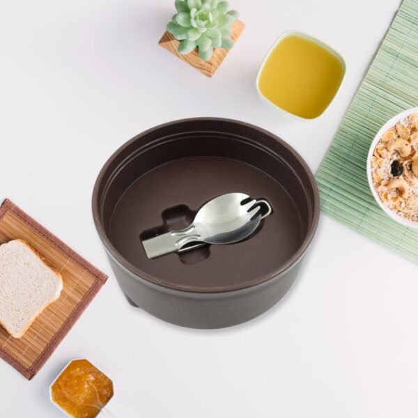 03_1409c931-4cf8-4338-a9be-2d8191c9c55f.jpg Vacuum insulated lunch box, 304 stainless steel, used for lunch storage, double-layer travel hiking picnic food jar, with folding spoon and handle BPA Free Thermos Lunch Box for Kids Adults (1600 ML)