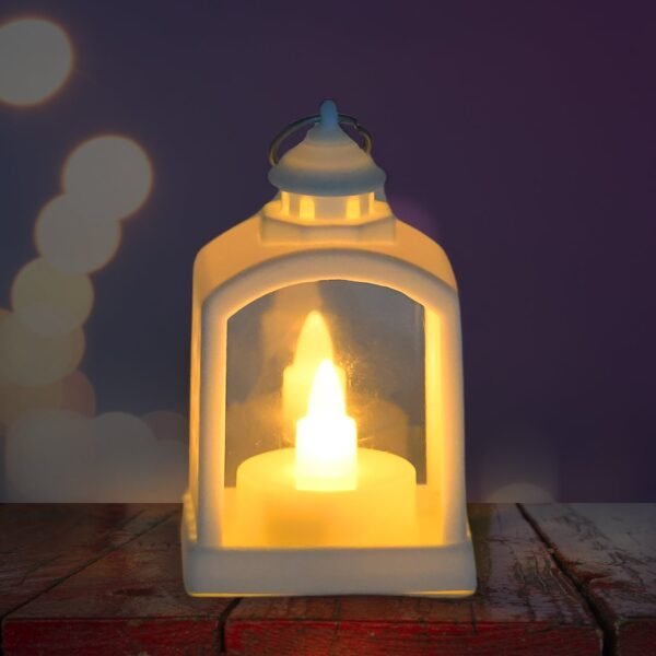Smokeless Led Light Lantern Lamp, Diwali (1 Pc)