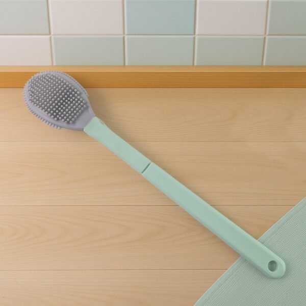 Flexible Silicone Toilet Cleaning Brush Set