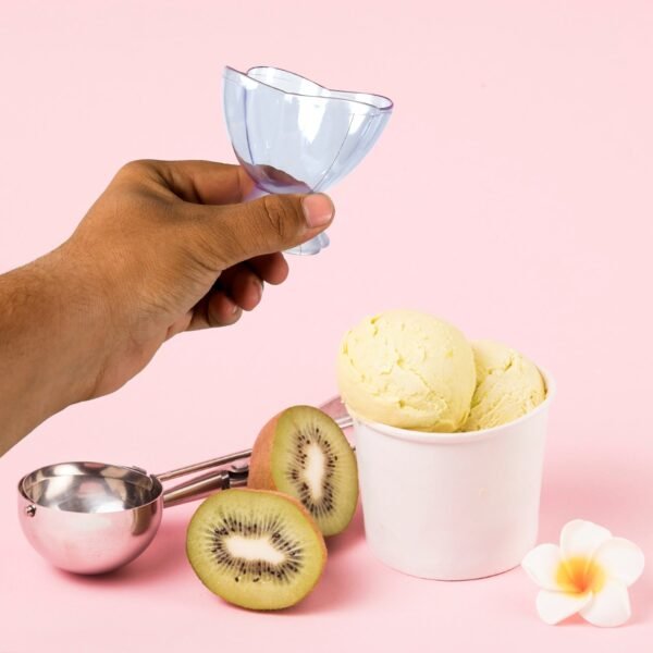 Serving Dessert Bowl Set - 6pcs Ice Cream, Salad, and Fruit Bowls (Brown Box)