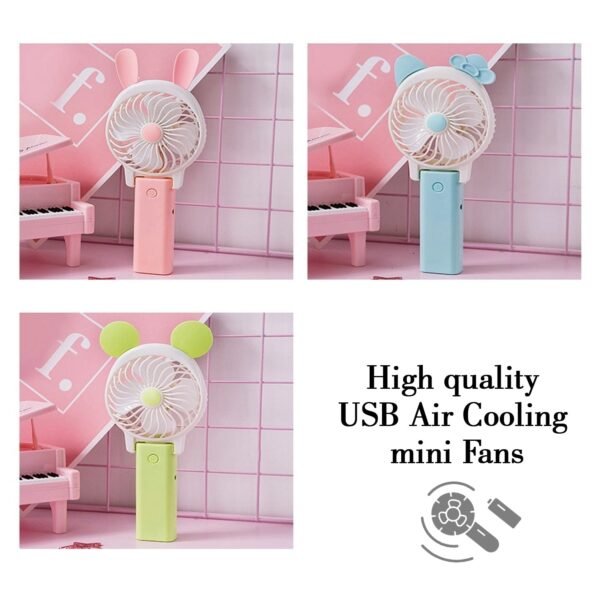 Mini Cartoon Style Fan  household and many more for producing fresh air purposes