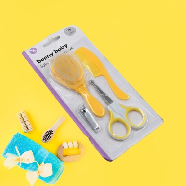 03_1b2815d6-6dc4-41c1-b518-21bcf7c70c3a.jpg Born Baby Health Care Kit 4 in 1 Nail Clipper Brush Comb Scissors (4 Pcs Set)