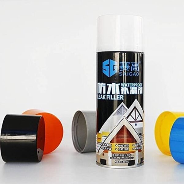 Waterproof Flexx Spray Sealant for Cracks & Leaks (450ml)