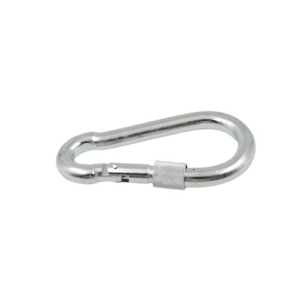 Snap Hook with Screw Stainless Steel Heavy Duty Carabiner Clip (10×100 MM / 1 Pc)