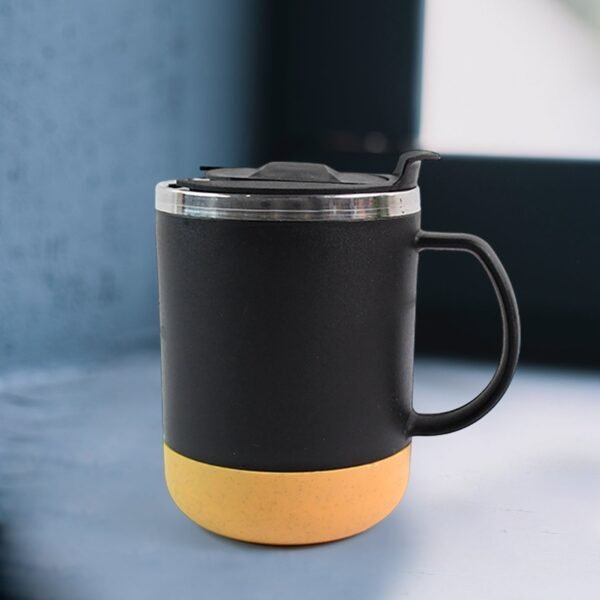 Insulated Coffee Mug with Spill-Proof Lid (Approx 350ML & 1 Pc)
