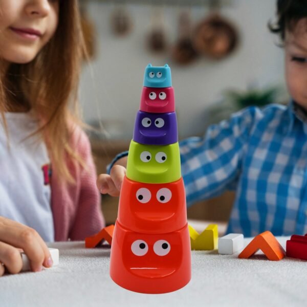 Monster Cups Activity Toy for Babies 5+ Months – Learning Gift Set