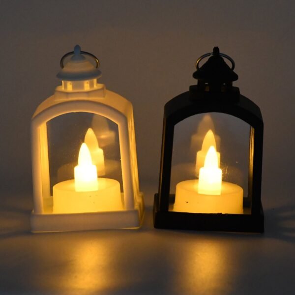 Smokeless Led Light Lantern Lamp, Diwali (2 Pc)