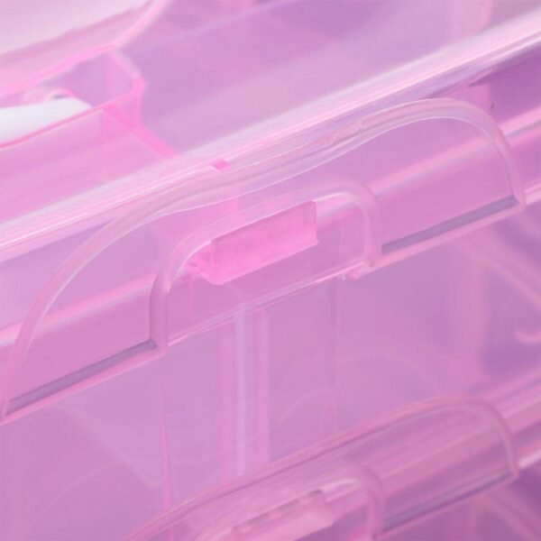 03_22aeeb1e-b6eb-49d0-adc6-64d0c2bf0fc6.jpg Versatile 18-Grid 3-Layer Transparent Plastic Organizer Box