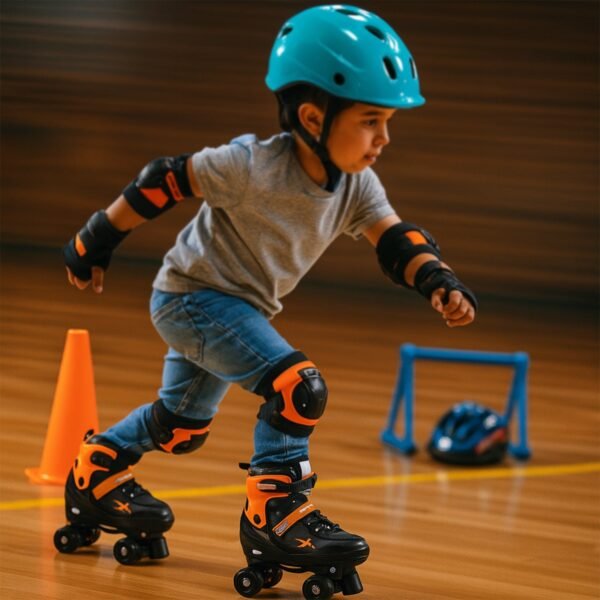 Adjustable Quad Roller Skates for Kids (XL / 1 Pair)