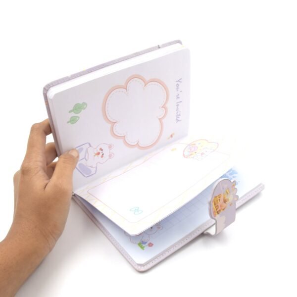 Notebook Diary Budget Books Office Accessories Notepad Journals School Students Diary Portable Travel Hand Books,  Notebooks for Girls Diary Notepad for College Students Stationary Items Best Birthday Return Gifts ( 12.4x16.8 CM / 112 Pages)