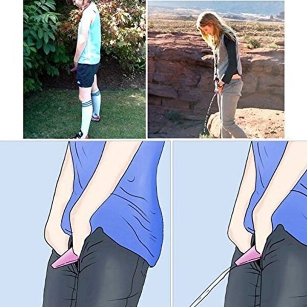 Portable Stand Pee Device for Women – Easy Use During Travel & Emergencies