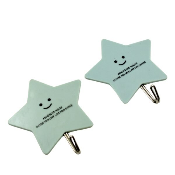 Multipurpose Strong Self-Adhesive Hooks – Heavy Plastic Wall Hooks for Home & Office