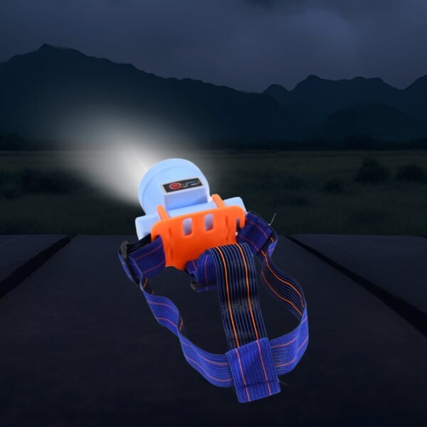 Mini Rechargeable Power Headlamp With Plastic Case (1 Pc)