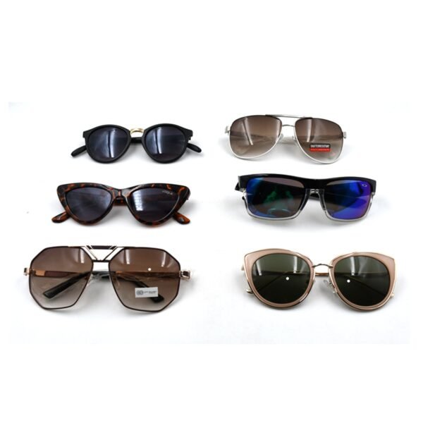 Mixed Design Sunglasses for Outdoor UV Protection (1 Pc)